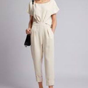 Rachel Comey  Paloma jumpsuit - Cream - size 6